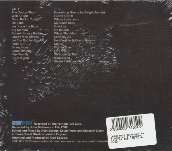 Honkin' & Stompin' Live At The 100 Club (2-CD)