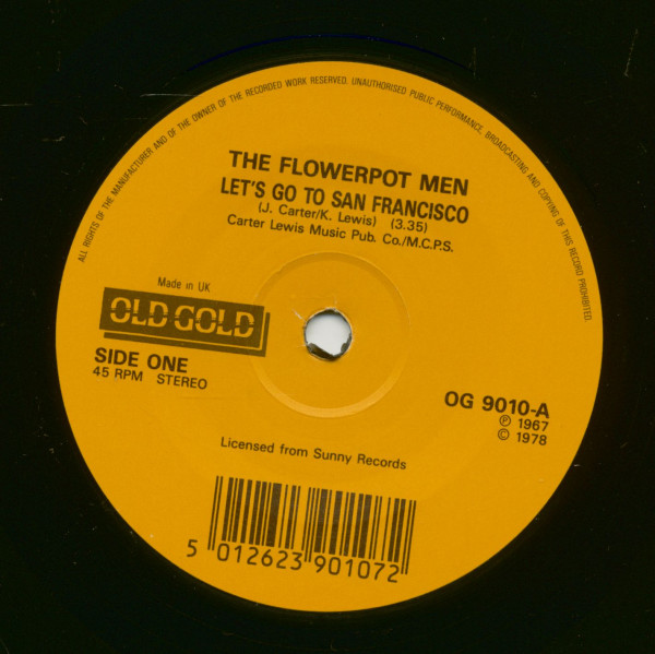 Let's Go To San Francisco - Sweet Baby Jane (7inch, 45rpm, SC) Let's Go To San Francisco - Sweet Baby Jane (7inch, 45rpm, SC)