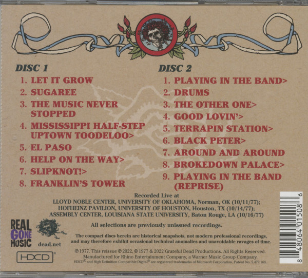Road Trips Vol.1 No.2 - October '77 (2-CD)