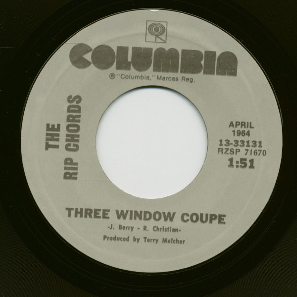 Three Window Coupe - Hey Little Cobra (7inch, 45rpm)