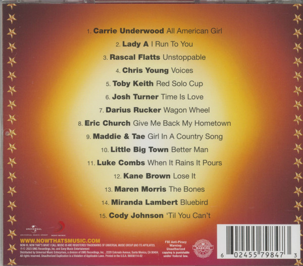 NOW - The Very Best Of Country (CD)