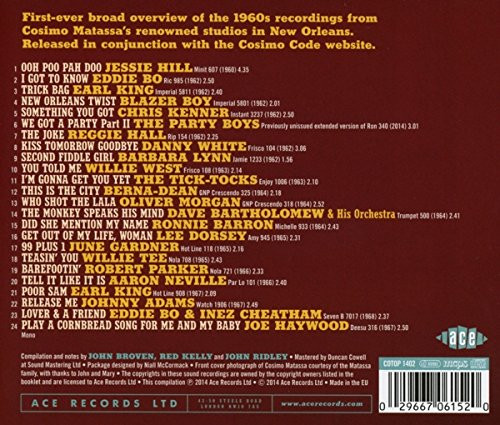 Cracking The Cosimo Code: 60s New Orleans R&B And Soul (CD)