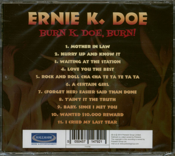 Burn, K. Doe, Burn! (CD)