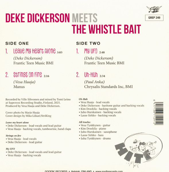Meets The Whistle Bait (7inch, 45rpm, EP)