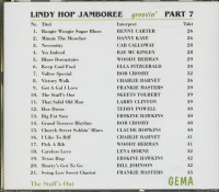 Aperçu: Lindy Hop Jamboree Vol.7 - Groovin' - The Stuff's Out (CD) Aperçu: Lindy Hop Jamboree Vol.7 - Groovin' - The Stuff's Out (CD)