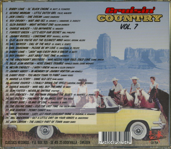 Cruisin' Country Vol.7 (CD)