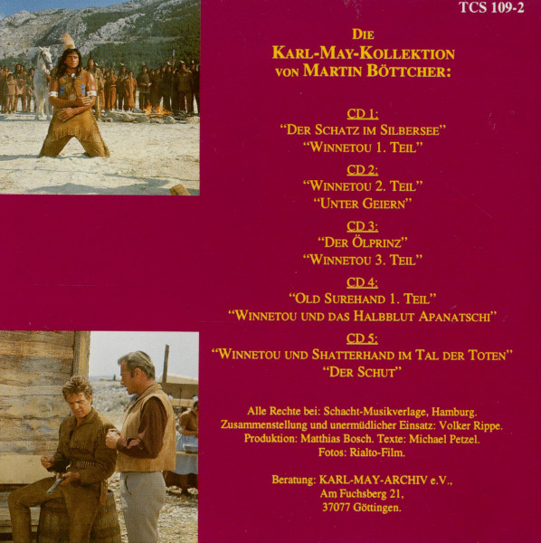 Old Shurehand 1. Teil - Winnetou Und Das Halbblut Apanatschi (CD)