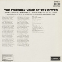 Aperçu: The Friendly Voice Of Tex Ritter (LP) Aperçu: The Friendly Voice Of Tex Ritter (LP)