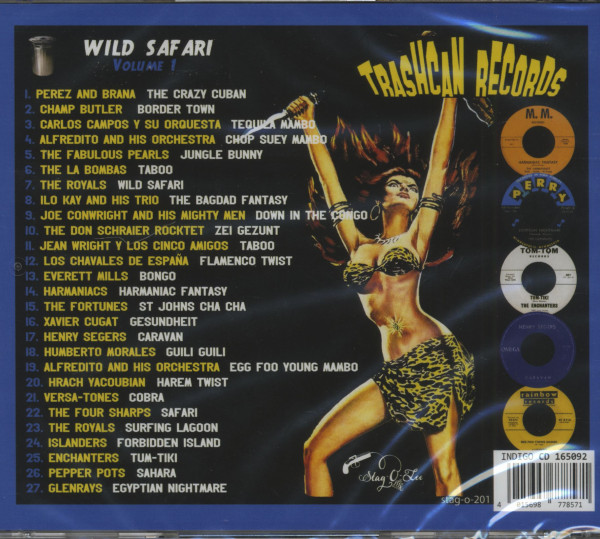 Trashcan Records Vol.1 - One Man's Trash Is Another Man's Treasure - Wild Safari (CD)