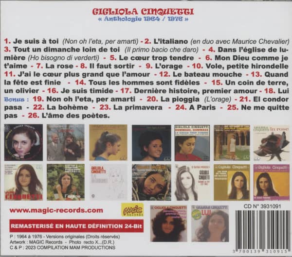 Anthologie 1964 - 1976 (CD)