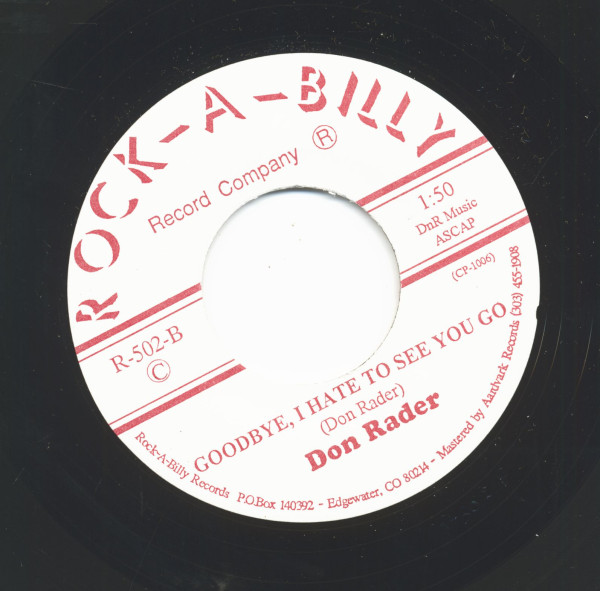 Whole Lotta Shakin' - Goodbye, I Hate To See You Go (7inch, 45rpm)