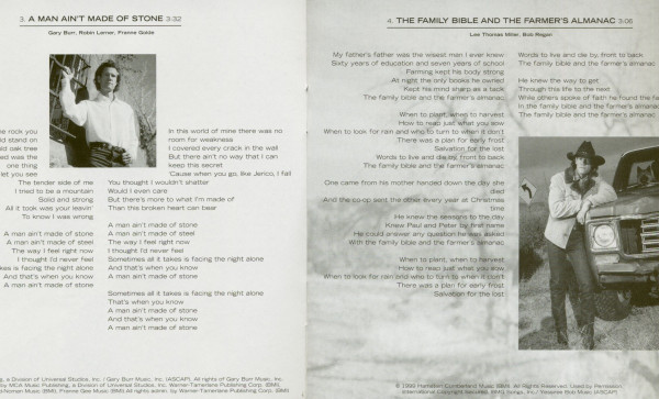 A Man Ain't Made Of Stone (CD)