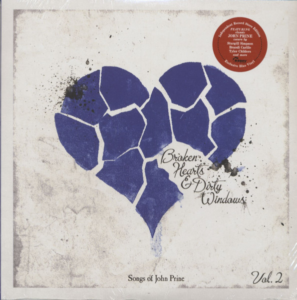 Broken Hearts & Dirty Windows - Songs Of John Prine Vol.2 (LP, Blue Vinyl, Ltd.)