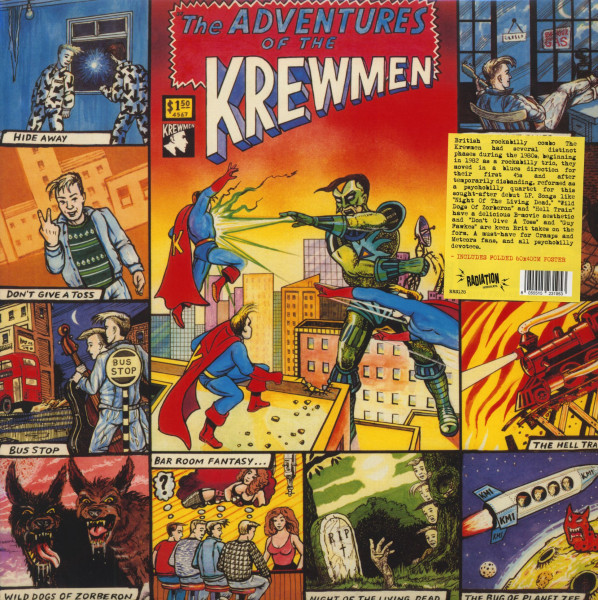 The Adventures Of The Krewmen (LP) The Adventures Of The Krewmen (LP)