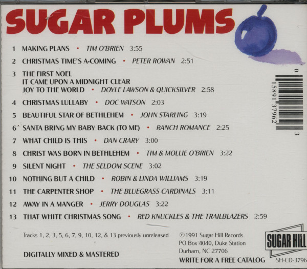 Sugar Plums - Holidays Treats From Sugar Hill (CD)