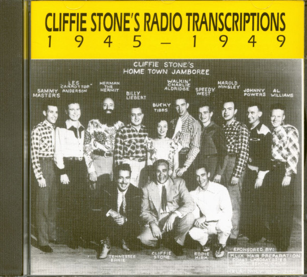Cliffie Stone's Radio Transcriptions 1945-1949 (CD) Cliffie Stone's Radio Transcriptions 1945-1949 (CD)