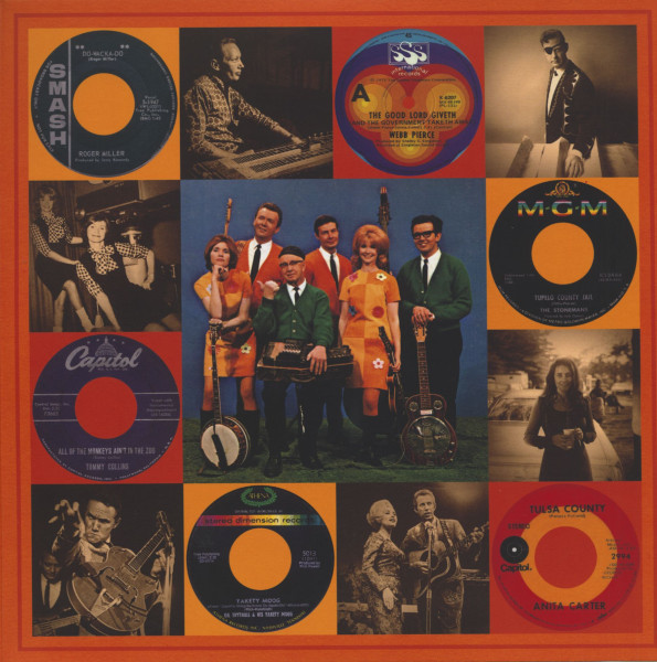 Nashville Gold - Hayseed Delirium From The Boob Tube Golden Age, 1956-1975 (LP, Ltd.)