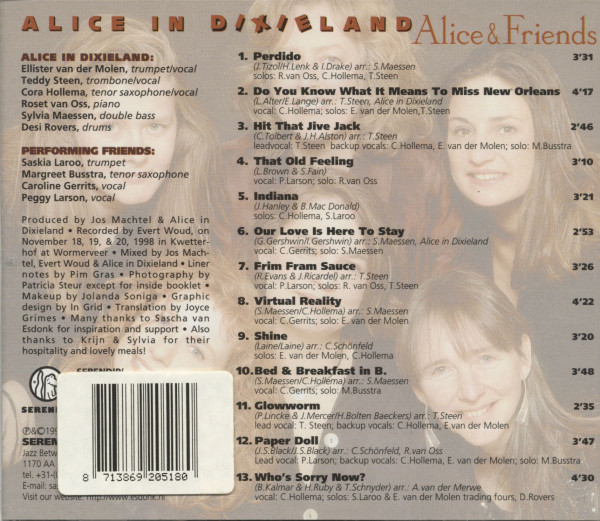 Alice & Friends (CD)