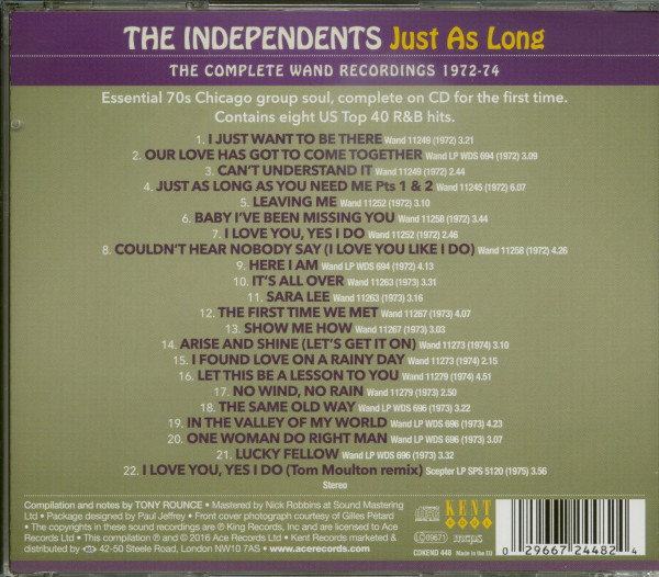 Just As Long - The Complete Wand Recordings 1972-74 (CD)