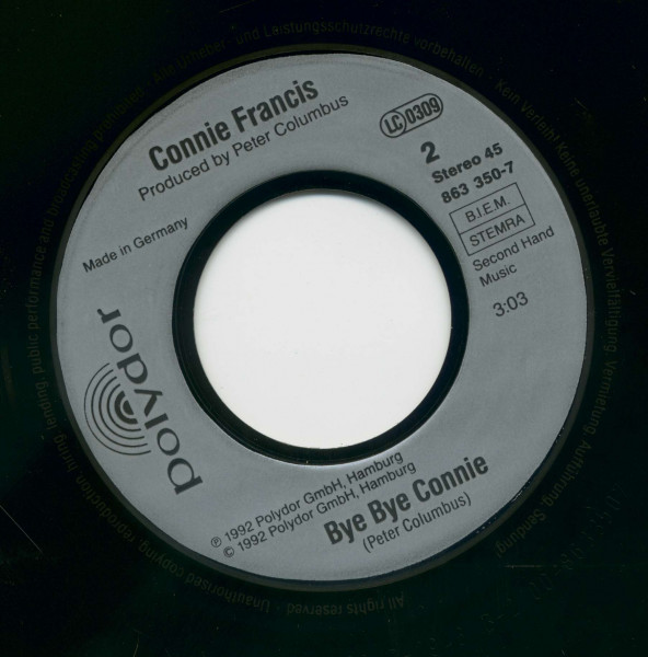 Go, Connie, Go (7inch, 45rpm, BC, PS)
