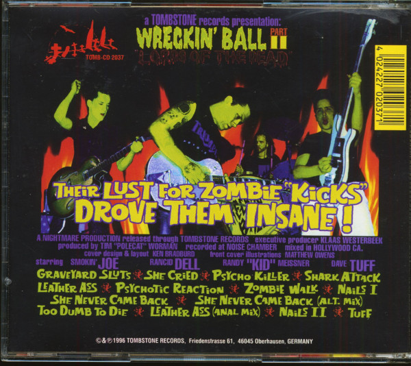 Wreckin' Ball Part 2 - Lords Of The Dead (CD)
