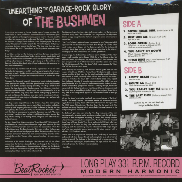 The Bushmen (LP, Colored Vinyl)