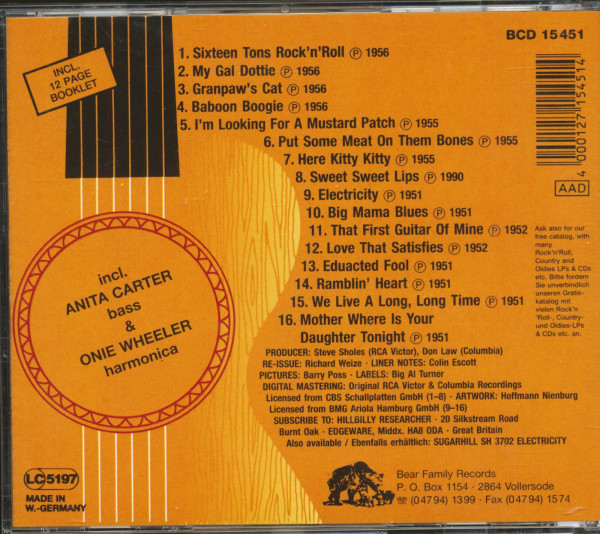 Sixteen Tons Rock & Roll (CD)