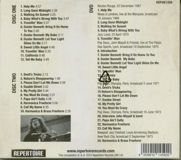 Live In France (2-CD, 1 DVD)