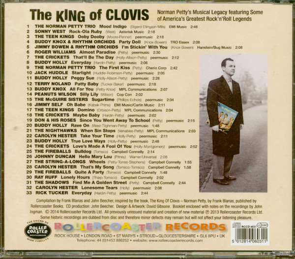 The King Of Clovis - The Legacy Of Norman Petty (CD)