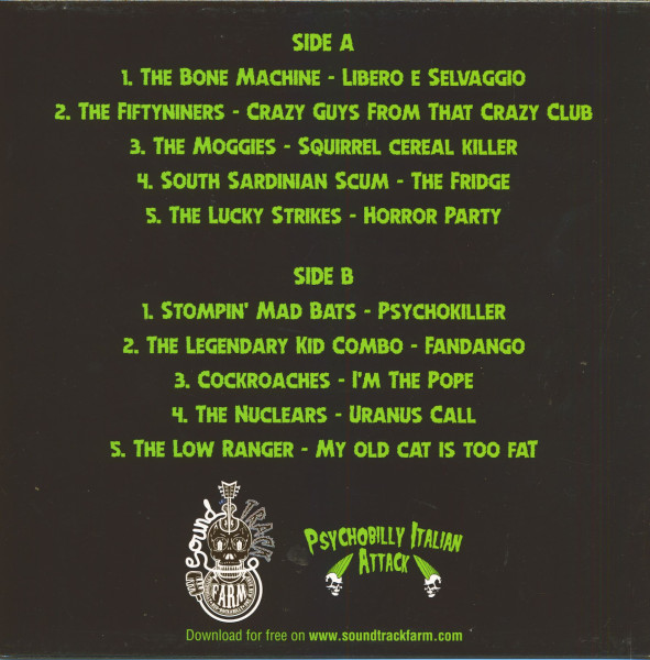 Psychobilly Italian Attack (LP)