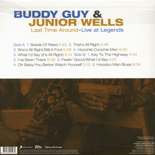 Last Time Around - Live At Legends (LP, 180g Vinyl)