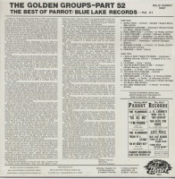 Aperçu: The Golden Groups Vol.52 - Parrot/Blue Lake (LP) Aperçu: The Golden Groups Vol.52 - Parrot/Blue Lake (LP)