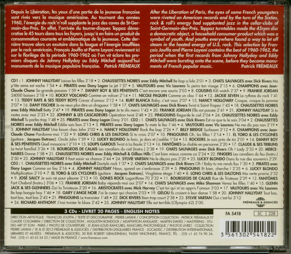 Anthologie Du Rock Français - 1960-1962 (3-CD)