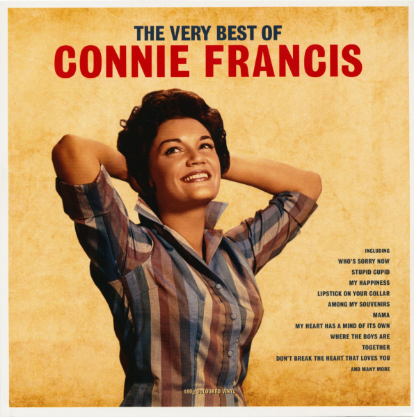 The Very Best Of Connie Francis (LP, 180g colored Vinyl) The Very Best Of Connie Francis (LP, 180g colored Vinyl)