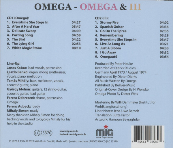 Omega & III (2-CD)