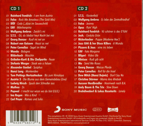 50 Jahre Austropop - Heute & Gestern (2-CD)