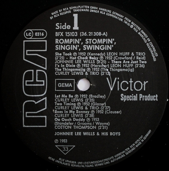 Rompin', Stompin', Singin', Swingin' (LP)