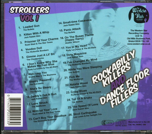 Rockabilly Killers And Dancefloor Fillers - Strollers Vol.1 (CD)