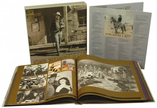 John Wayne's West - In Music And Poster Art (10-CD & 1-DVD Deluxe Box Set)