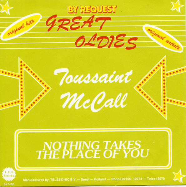 Nothing Takes The Place Of You - Judy In Disguise (7inch, 45rpm)