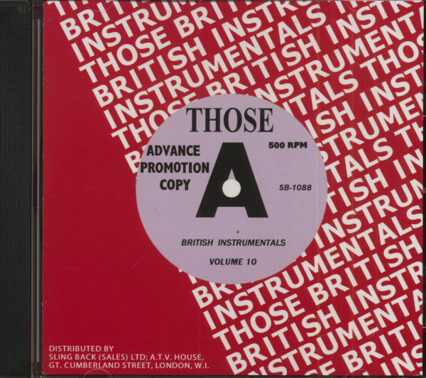 Those British Instrumentals Vol.10 (CD) Those British Instrumentals Vol.10 (CD)