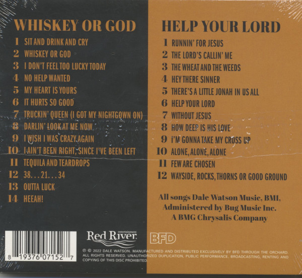 Sinners & Saints -Whiskey Or God - Help Your Lord (2-CD Set)