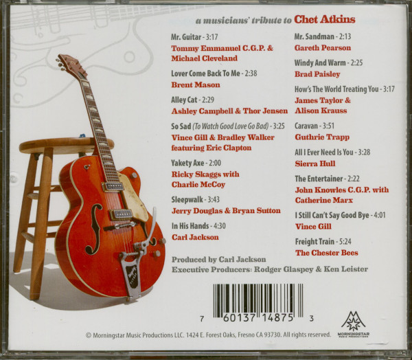 We Still Can't Say Good Bye - A Musicians' Tribute To Chet Atkins (CD & DVD)