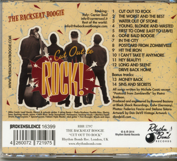 Cut Out To Rock (CD)