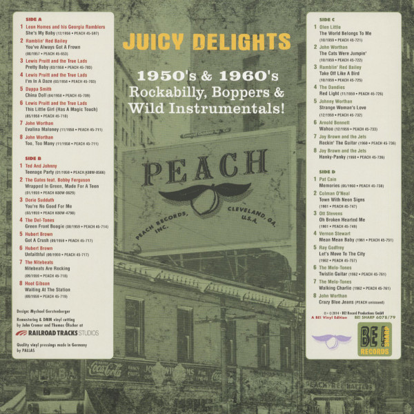 Juicy Delights From The Treasury Of Georgia's Peach Records (2-LP)