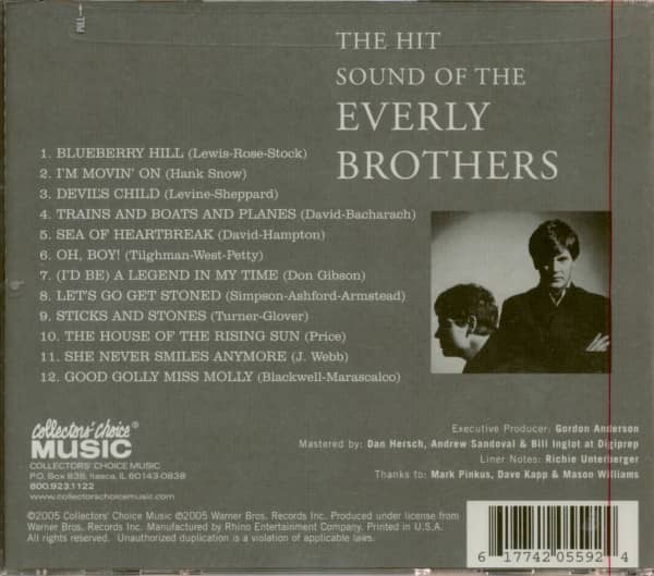The Hit Sound Of The Everly Brothers (CD)