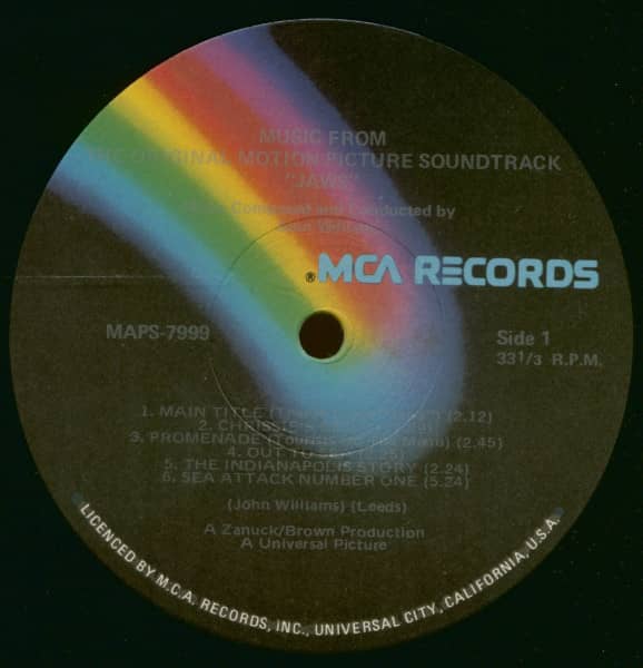 Jaws - Music From The Original Motion Picture Soundtrack (LP)