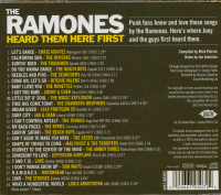Aperçu: The Ramones Heard Them Here First (CD) Aperçu: The Ramones Heard Them Here First (CD)