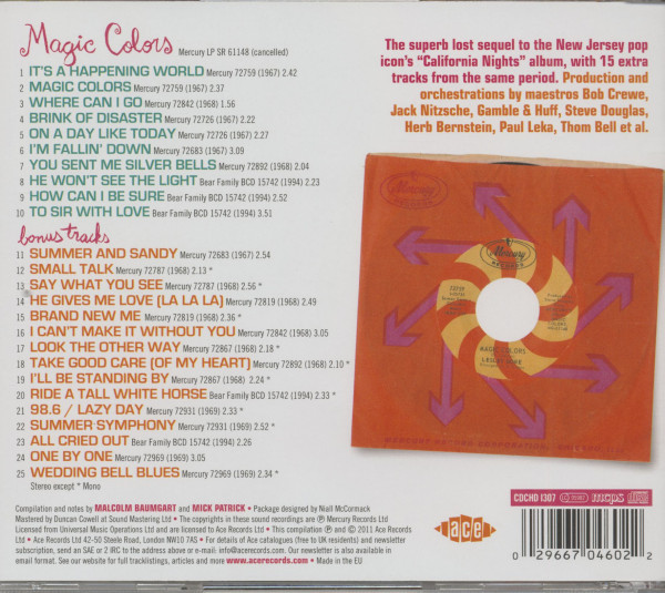 Magic Colors - The Lost Album (CD)