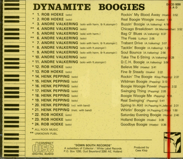 Dynamite Boogies (CD)
